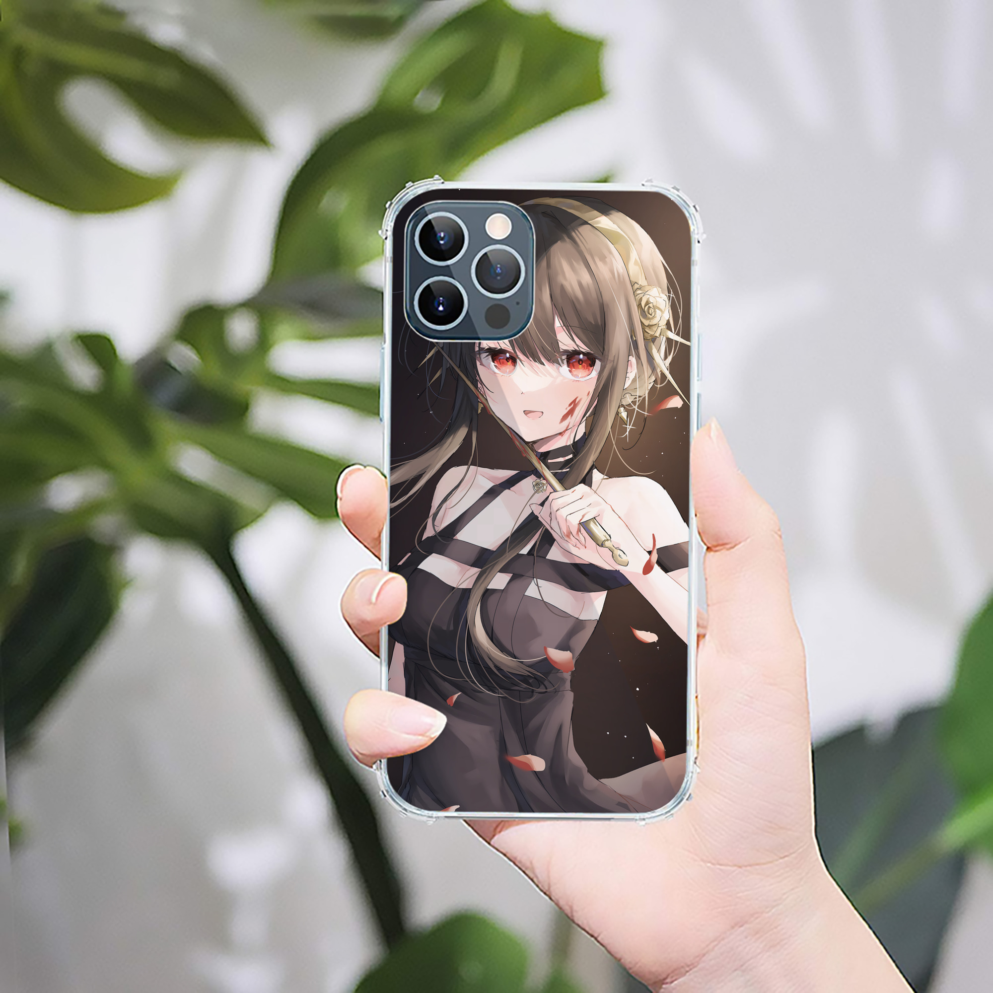 （画像用） SPY×FAMILY间谍家家酒 【iPhone 12シリーズ対応】透明スマホケース（クリアソフトケース）